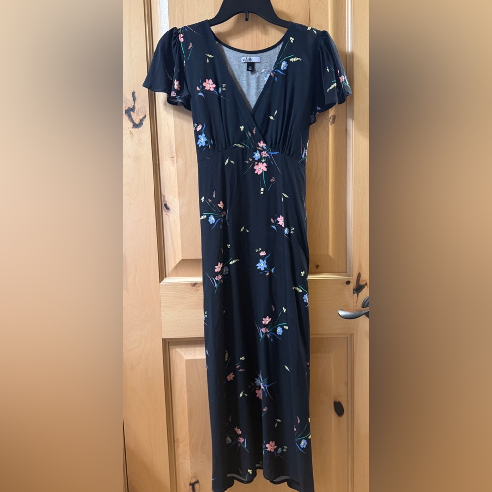 Black Floral Dress